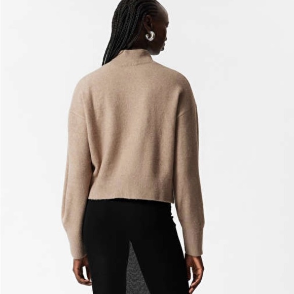 & Other Stories Mock-Neck Sweater - Picture 4 of 8